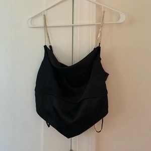 Diamond black going out top